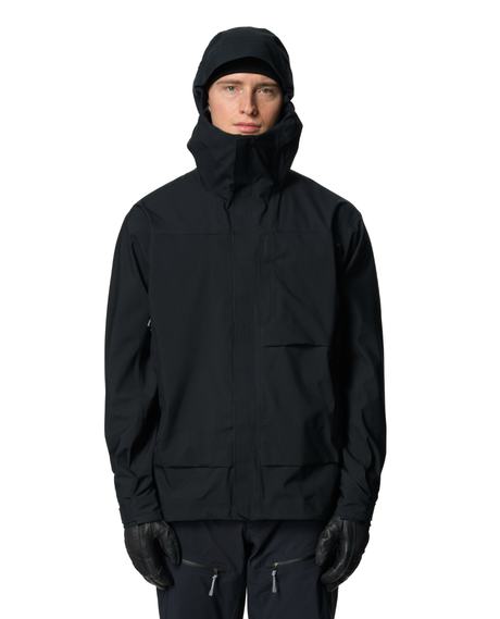 HOUDINI Mens Rollercoaster Jacket - True Black - Alpingaraget