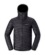Norröna Men trollveggen down800 super light Hood - Caviar Black - Alpingaraget