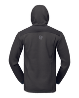 Norröna Men trollveggen warm3 Zip Hood - Phantom - Alpingaraget