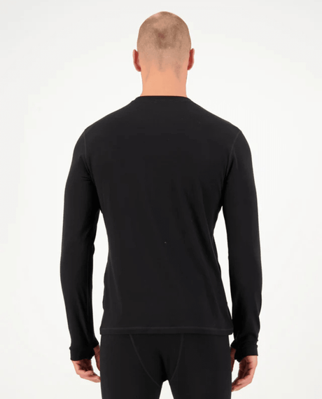 Mons Royale Herr Cascade Merino Base Layer Long Sleeve - Svart - Underställ - Alpingaraget