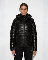 J.Lindeberg Women Lara Light Down Hood - Black - Alpingaraget