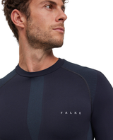 Falke Men Long-sleeve shirt Warm - Black - Alpingaraget