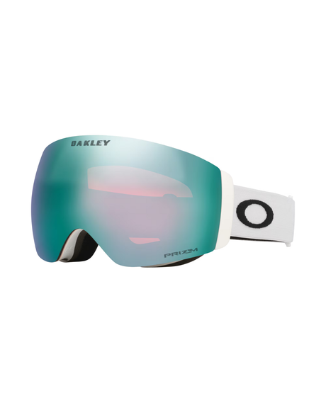 Oakley Flight Deck Pro M - Matte White/ Prizm Sapphire & Prizm Iced - Alpingaraget