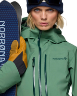 Norröna Women lofoten Gore-Tex Pro Jacket - Dark Ivy - Alpingaraget