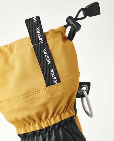 HESTRA Army Leather Extreme Mitt - Mustard/Black - Handskar - Alpingaraget