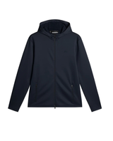 J.Lindeberg Men Aerial Full Zip Hood - JL Navy - Alpingaraget