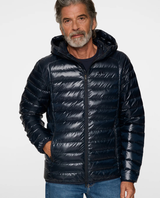 J.Lindeberg Men Oden Light Down Hood - JL Navy - Alpingaraget