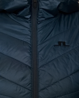 J.Lindeberg Women Gemma Hybrid Hood - JL Navy - Alpingaraget