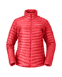 Norröna Women trollveggen down800 super light Jacket - Watermelon - Alpingaraget