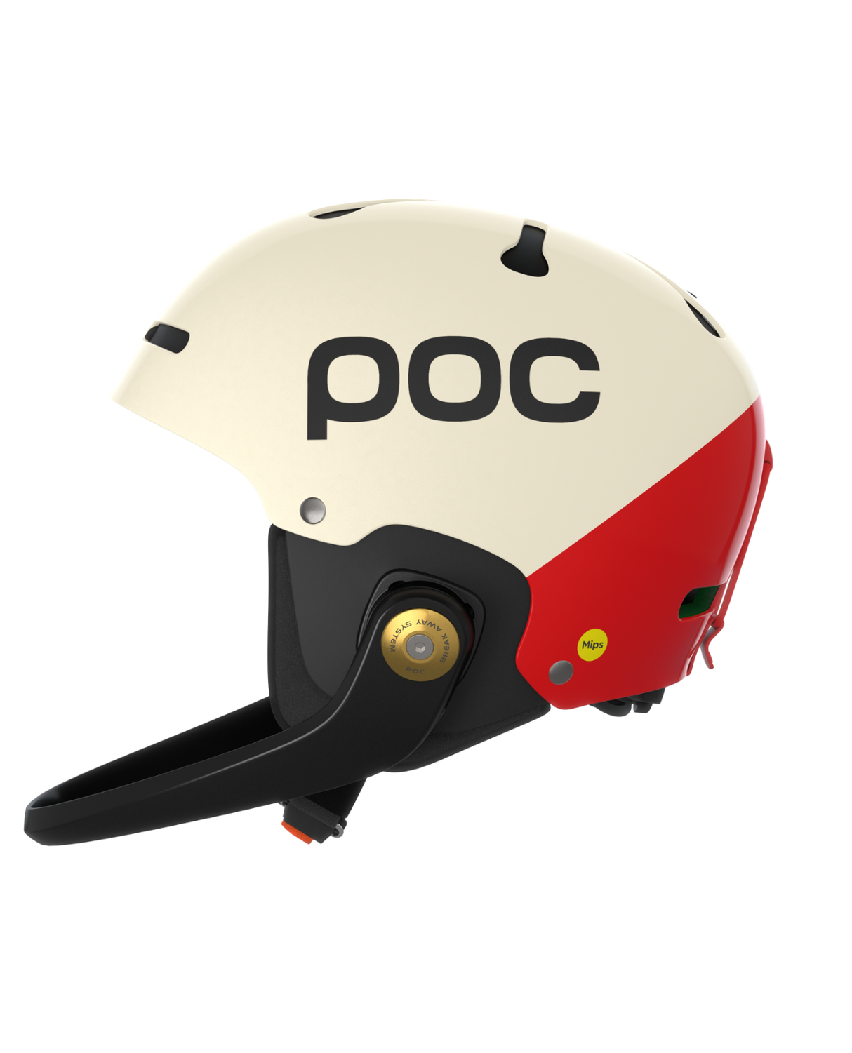 POC Artic SL MIPS - Rouge/Blanc - Alpingaraget