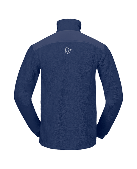 Norröna Men trollveggen warm3 Jacket - Indigo Night - Mellanlager - Alpingaraget