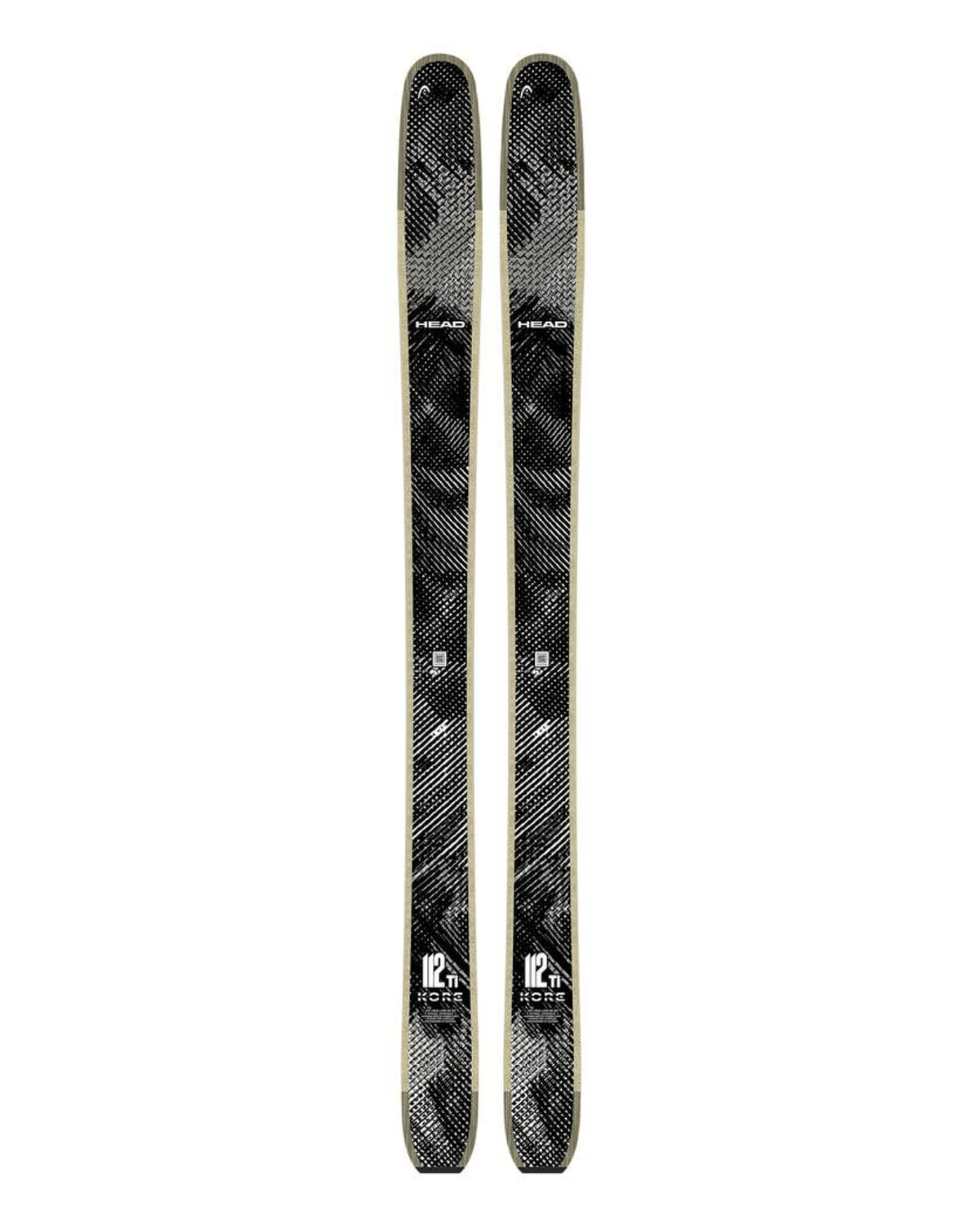 Head Kore 112 Ti 26/27 offpistskidor med svartvit grafik för friåkning.