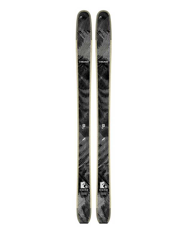 Head Kore 112 Ti 26/27 offpistskidor med svartvit grafik för friåkning.
