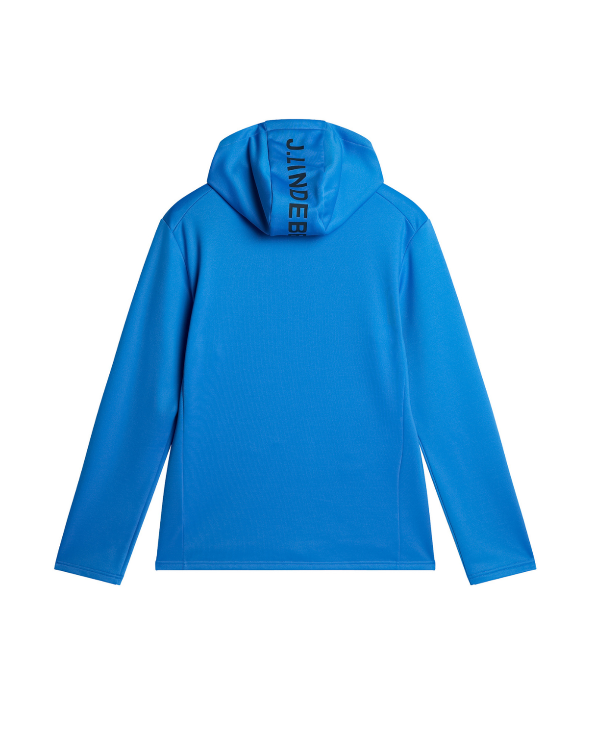 J.Lindeberg Men Aerial Full Zip Hood - Sonic Blue - Alpingaraget