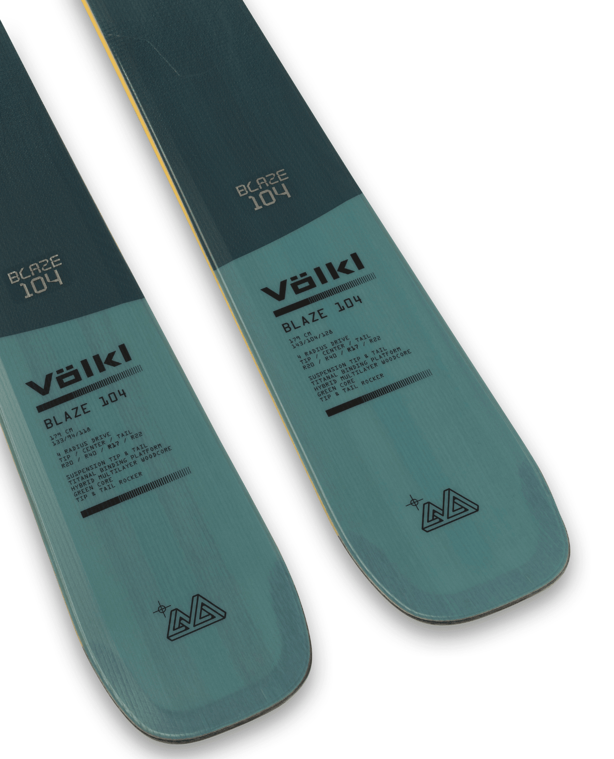 Völkl Blaze 104 - Teal 25/26 - Allmountainskidor - Alpingaraget
