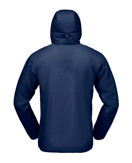 Norröna Men femund thermo60 Zip Hood - Indigo Night - Mellanlager - Alpingaraget