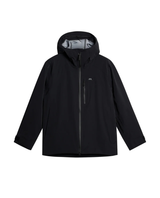 J.Lindeberg Men Solarcore Shell Jacket - Black - Alpingaraget