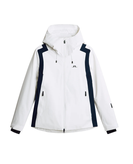 J.Lindeberg Women Elma Jacket - White - Alpingaraget
