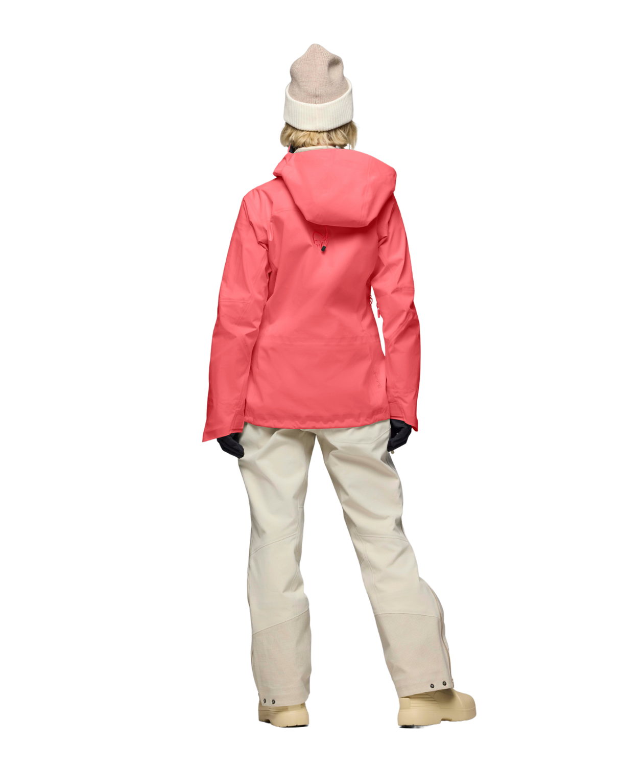 Norröna Women lofoten Gore-Tex Pro Jacket - Calypso Coral - Alpingaraget