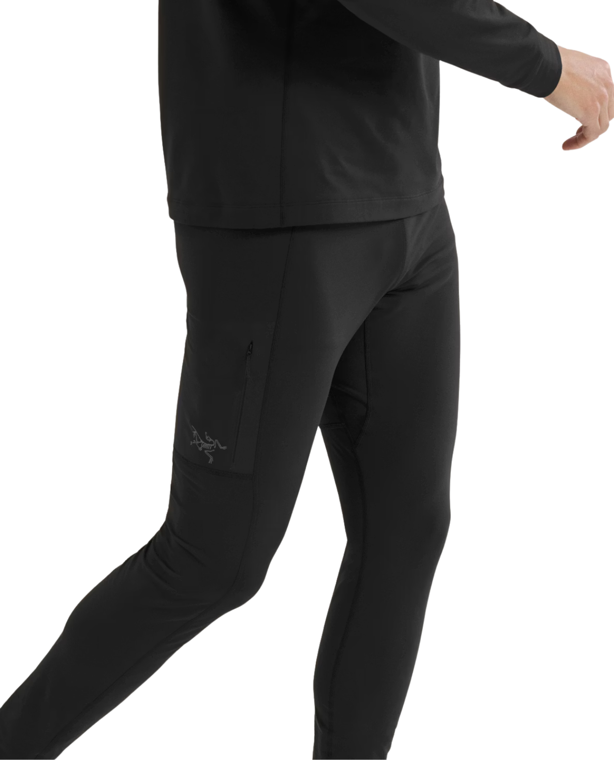 Arc'teryx Men Rho LT Bottom - Black - Alpingaraget