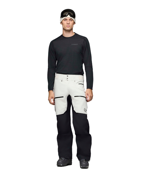 Norröna Men lofoten Gore-Tex Pro Pants - Whisper White - Alpingaraget