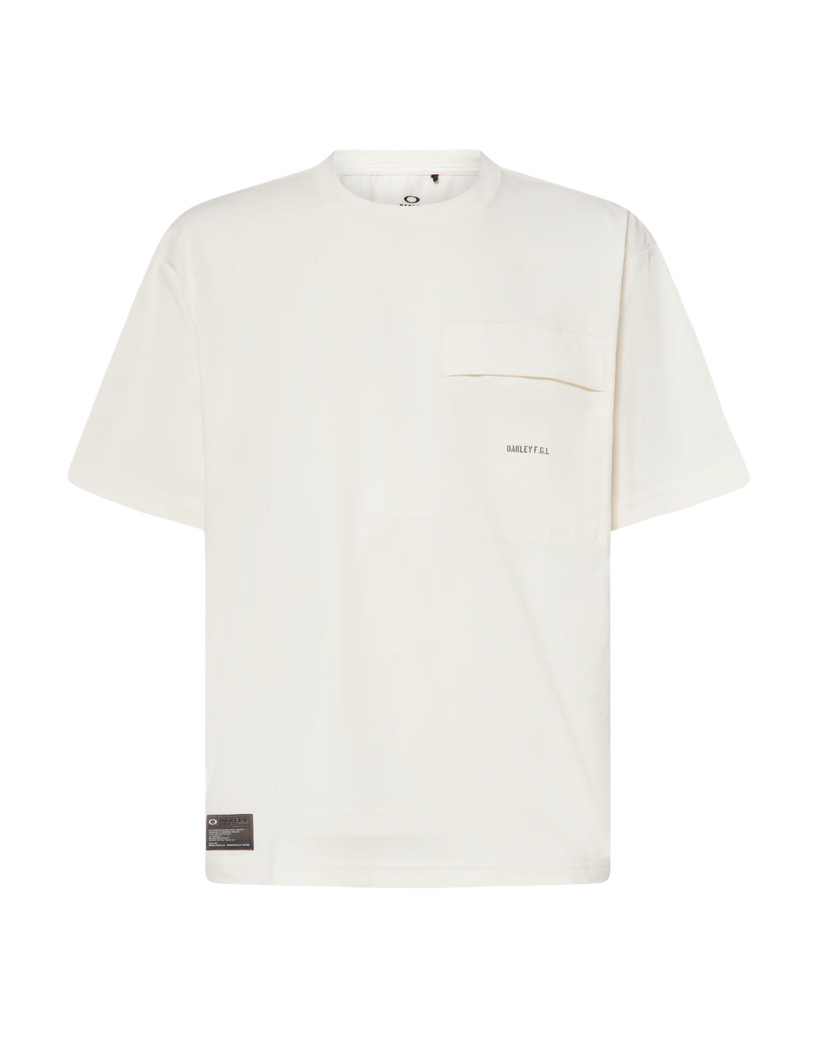 Oakley Fgl Scratch Tee 5.0 - Ceramic White - Alpingaraget
