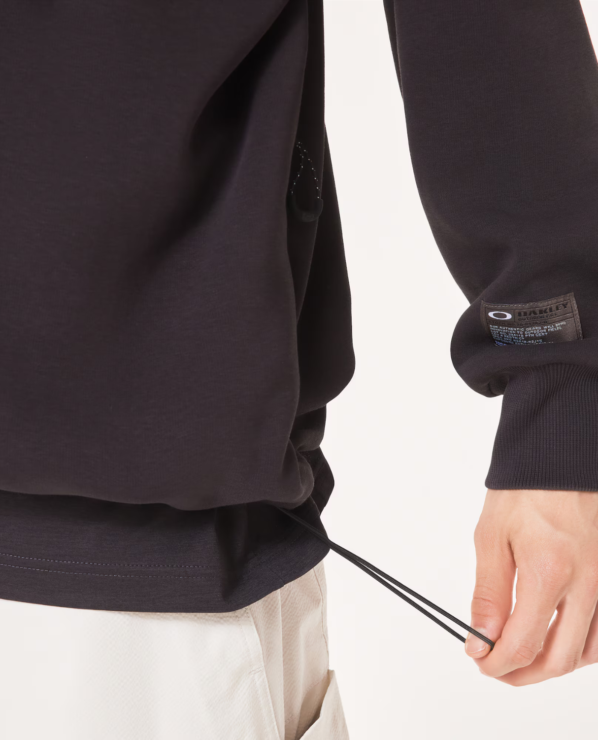 Oakley Fgl Slick Fleece Crew 5.7 - Phantom - Alpingaraget