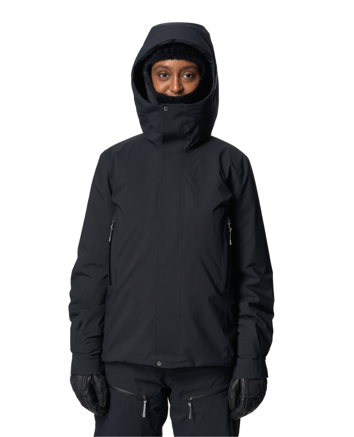HOUDINI Womens Ride Insulated Jacket - True Black - Alpingaraget