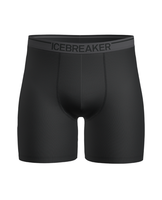 Icebreaker Men Merino 150 Anatomica Long Boxers - Black - Alpingaraget