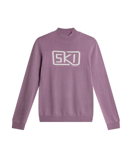 J.Lindeberg Women Miracle Knitted Sweater - Very Grape - Alpingaraget