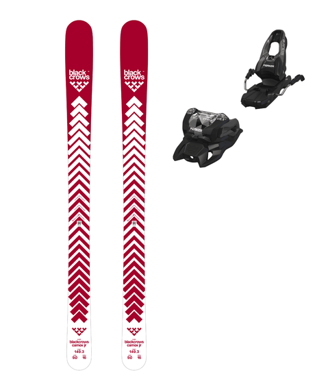 Black Crows Camox Junior 25/26 med Marker Squire 10 - Juniorskidor - Alpingaraget