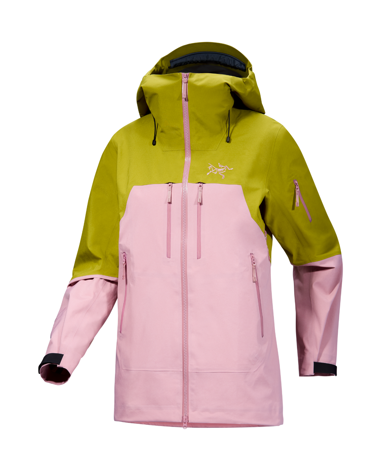 Arc'teryx Women Rush Jacket - Olive Moss / Bliss - Alpingaraget
