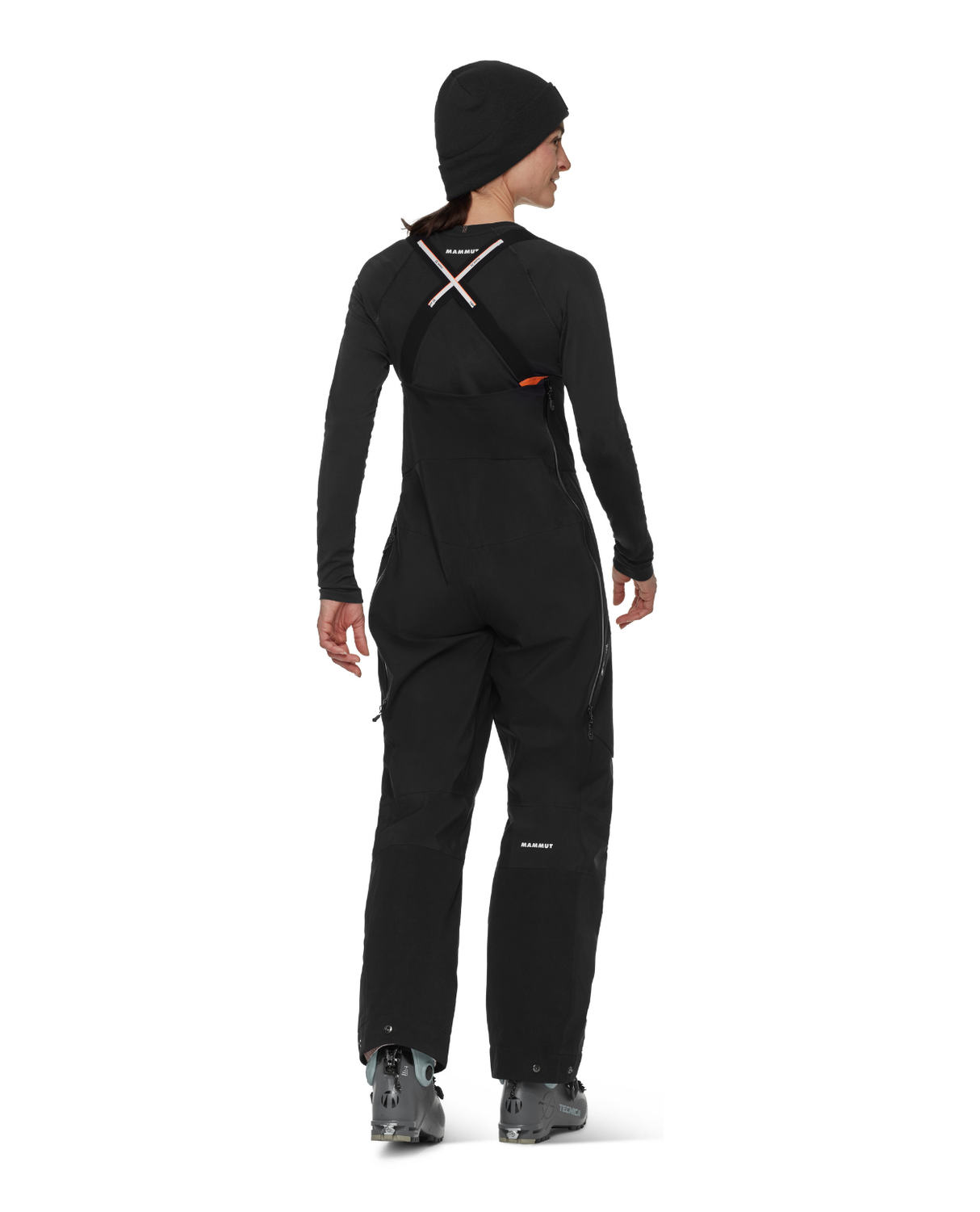 Mammut Eiger Free Pro HS Bib Pants Women - Black - Alpingaraget