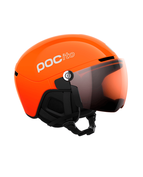 POC POCito Obex Visor - Fluorescent Orange - Hjälmar - Alpingaraget