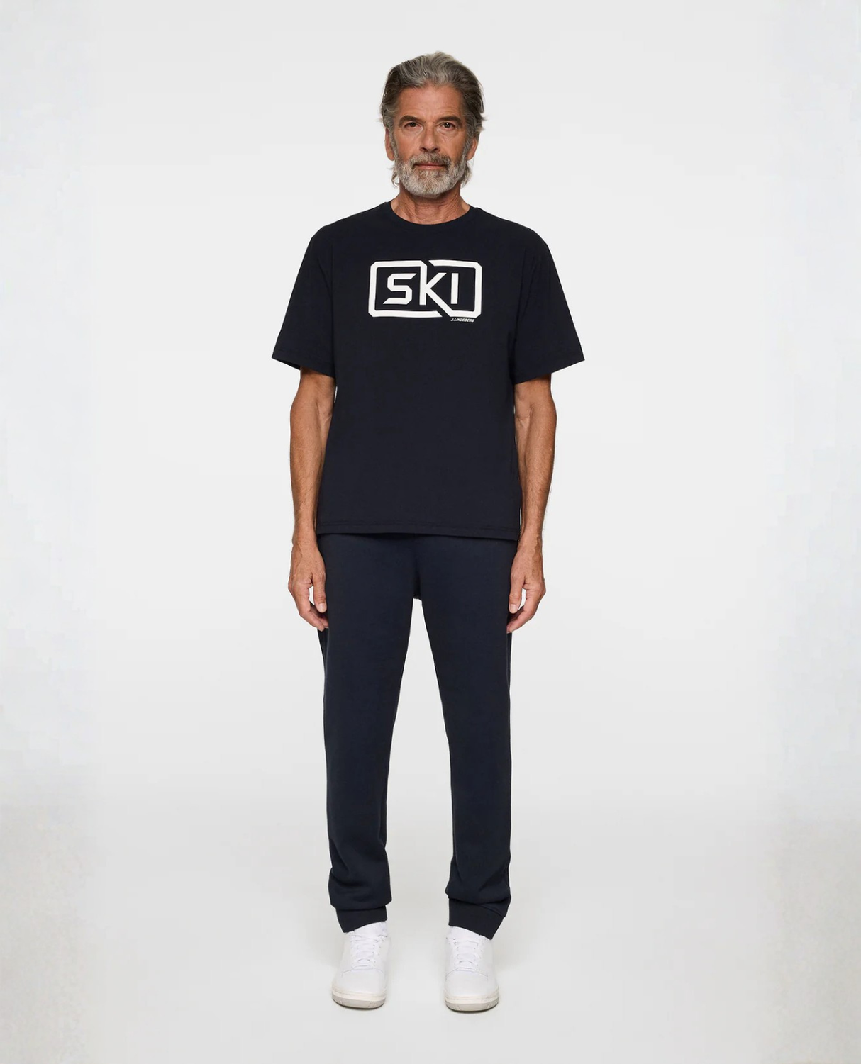 J.Lindeberg Men Jayden T-shirt - JL Navy - Alpingaraget