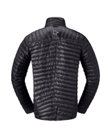 Norröna Men trollveggen down800 super light Jacket - Caviar Black - Alpingaraget