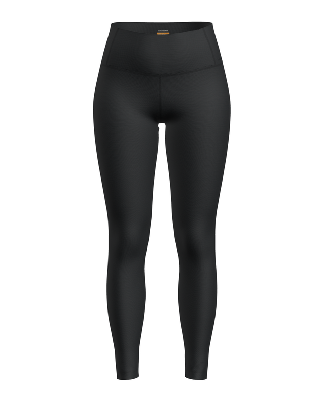 Icebreaker Women Merino 200 Oasis High Rise Leggings - Black - Alpingaraget