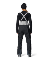 HOUDINI Womens Rollercoaster Bib Pants - True Black - Alpingaraget