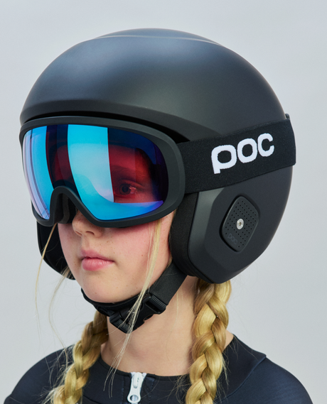 POC Skull Dura Junior - Uranium Black Matt - Alpingaraget