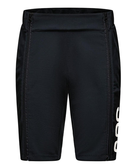 Svarta POC Race Shorts för herrar i slitstarkt material för alpin skidåkning.