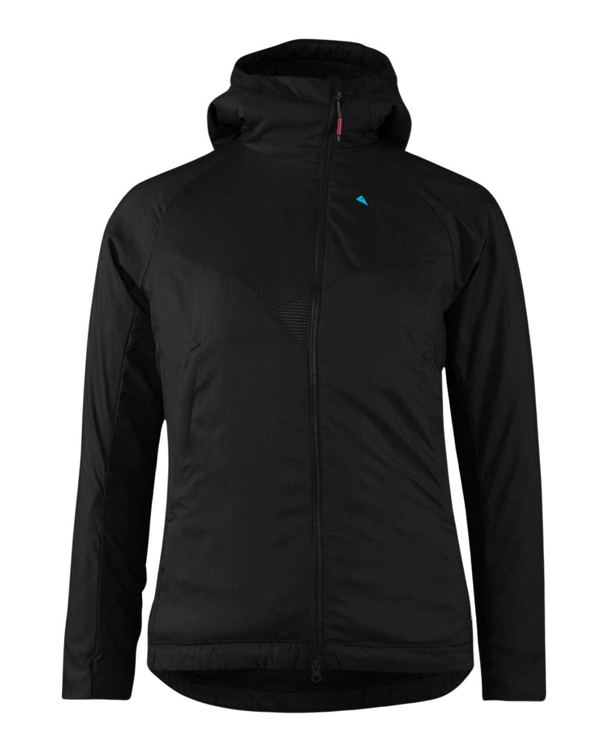 Klättermusen Drifa Hood Jacket Women - Svart mellanlager för dam