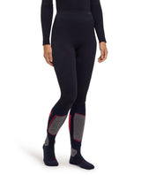 Falke Warm Long Tights Women - Svart damunderställ