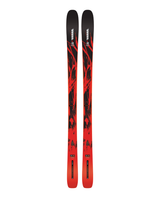 K2 Mindbender 88 Women damer skidor i rött och svart mönster för all mountain.
