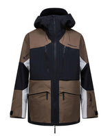 Peak Performance Vertical Gore-Tex Pro Jacket Men - Offblack/Terrain Tan skidjacka