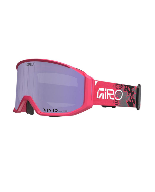 Giro Revolt Pro - Neon Pink Drift skidglasögon med rosa ram och band - Alpingaraget