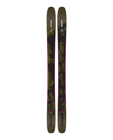K2 Mindbender 111 freerideskidor för lössnö och varierad terräng.