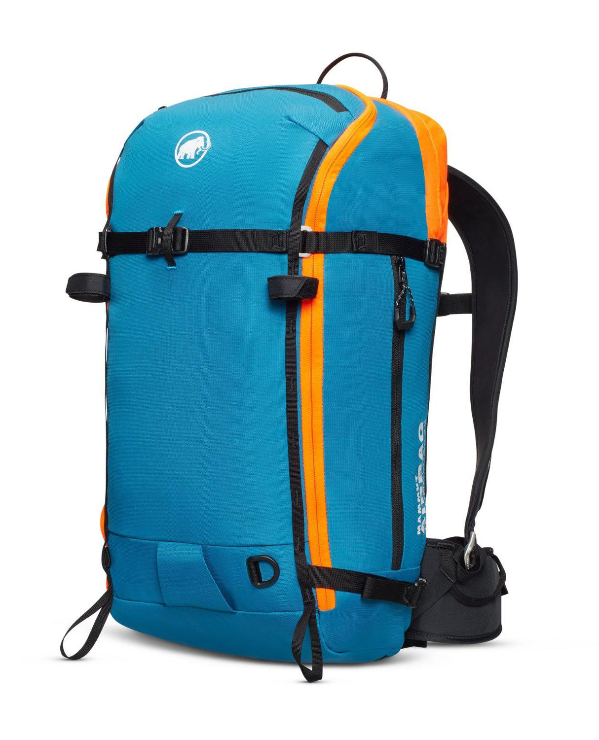 Mammut Tour 30 Removable Airbag 3.0 i turkos och orange - Ryggsäckar - Alpingaraget
