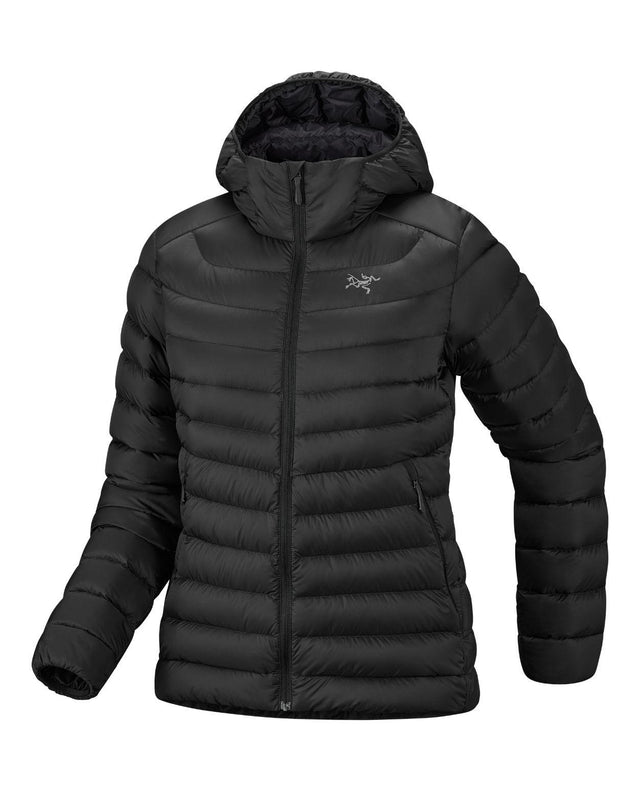 Arc'teryx Cerium Hoody dam - Svart dunmellanlager