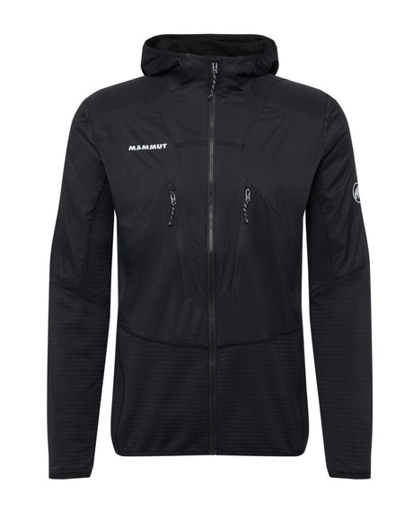 Mammut Aenergy ML Hybrid Hooded Jacket Men - Svart mellanlager