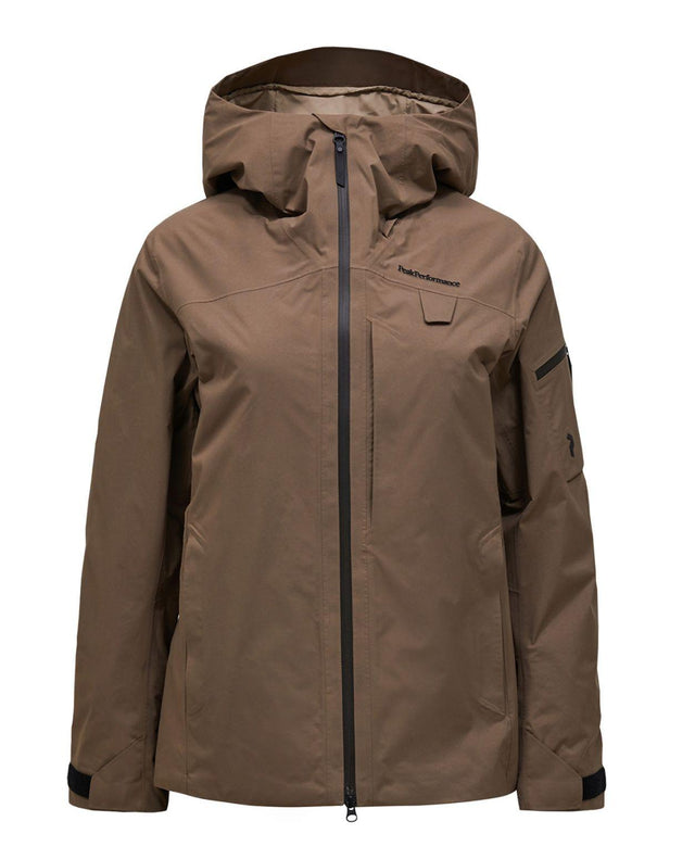 Peak Performance Alpine Gore-Tex Insulated Jacket Women - Terrain Tan